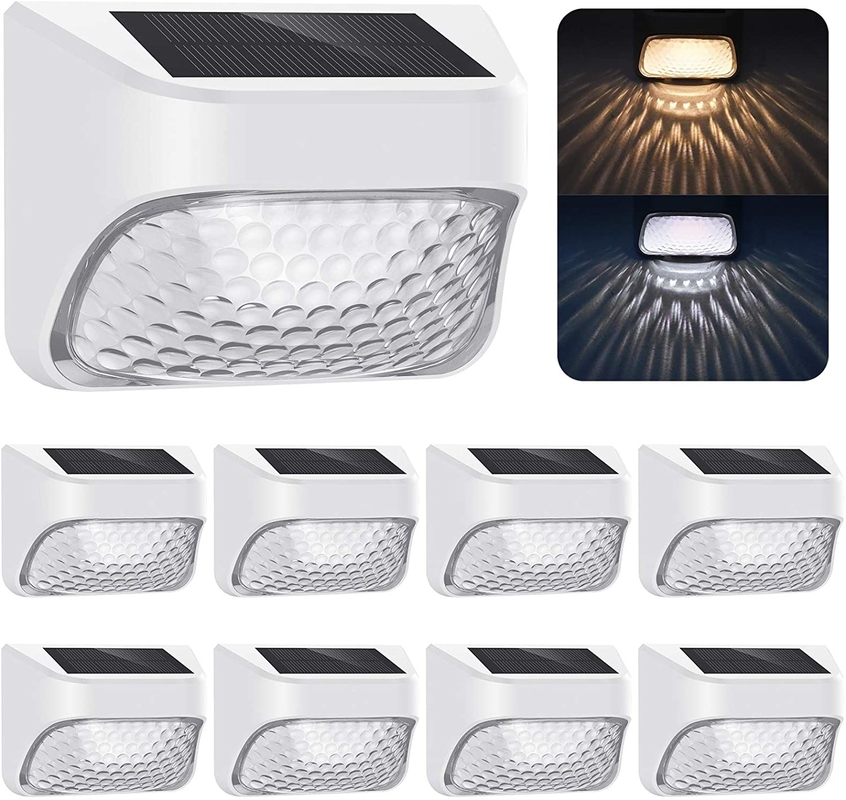 쉬운 설치 태양 도크 정원 조명 150mA 6 PC LED 야외 울타리 마당