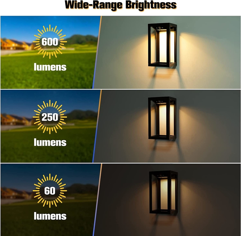 3.7V/2200MA 배터리 태양 전력 LED 풍경 조명 정원 경로 및 야외 문