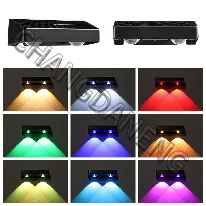 15시간 작업시간 IP65 방수 덥고 흰색 RGB LED 태양광 전력 배터리 3.7V/1200MAH 리??