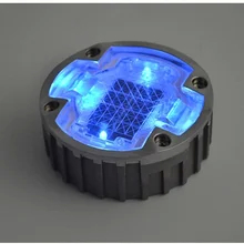 방수 태양 전지 도로 스톱 IP68 흰색 노란색 빨간색 녹색 파란색 -40°C~85°C 0.825KG