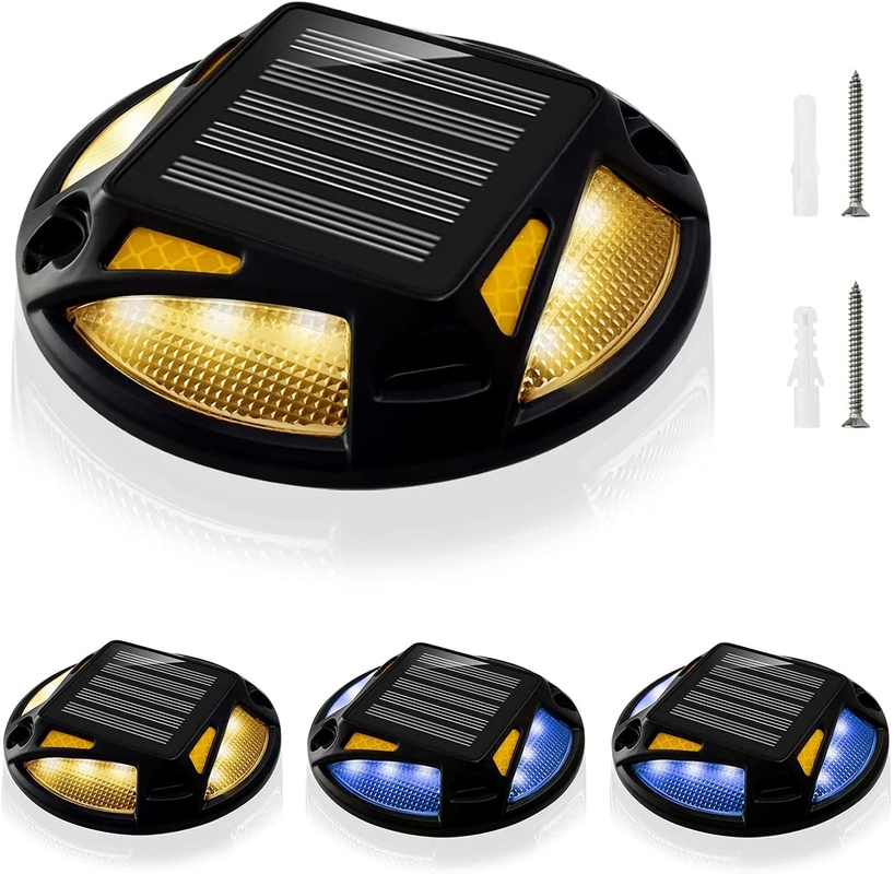 야외 다채색 IP65 방수 태양광 RGB LED 정원 조명 Patio Courtyard Lamp