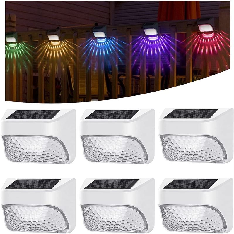 15시간 작동 ABS PMMA 태양 장식 가벼운 따뜻한 흰색 RGB 단 결정성 실리콘 배터리