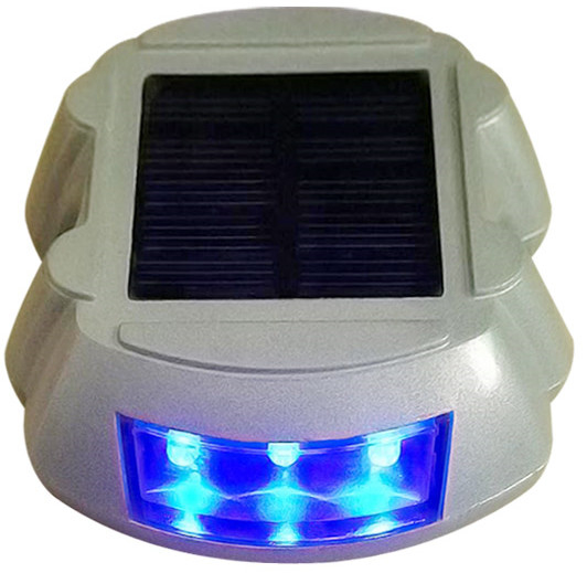 107*95*23mm 태양 전력 도로 스터드 라이트 LED 반사형 지상 라이트 경로 갑판 도크 경고 라이트