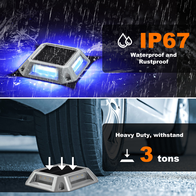 알루미늄 LED 태양 도크 라이트 20 루먼스 따뜻한 흰색 / 차가운 흰색 빛 -20°C ~ 60°C 템프