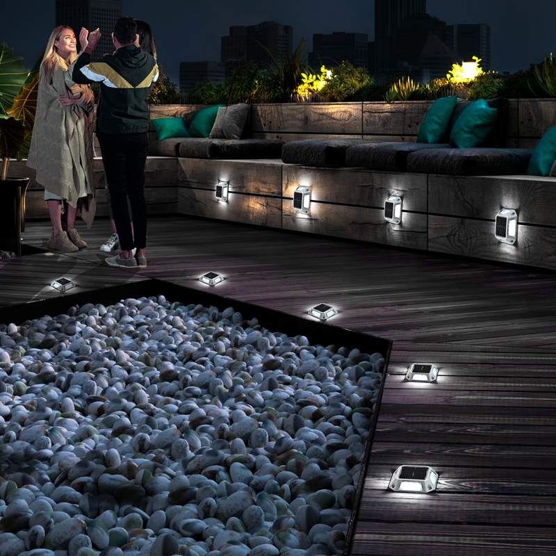 알루미늄 LED 태양 도크 라이트 20 루먼스 따뜻한 흰색 / 차가운 흰색 빛 -20°C ~ 60°C 템프