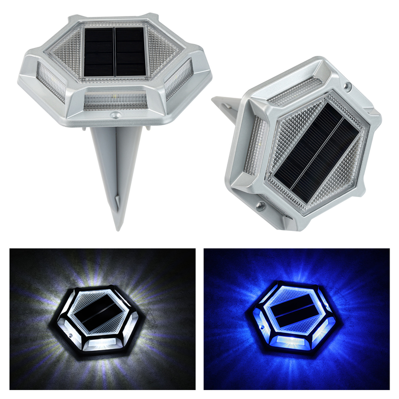 LED 태양광 LED 조명 쉽게 나사 설치 20 루멘 밝기 차가운 흰색 빛 소스
