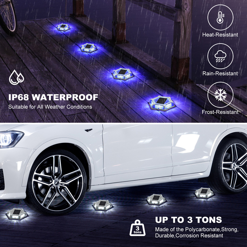 LED 태양광 LED 조명 쉽게 나사 설치 20 루멘 밝기 차가운 흰색 빛 소스