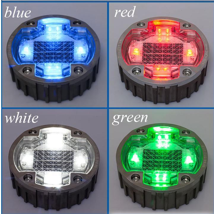 Ni-Mh 배터리 태양광 LED 도로 스터드 825G 72h 도로 안전 개선을위한 작업 시간