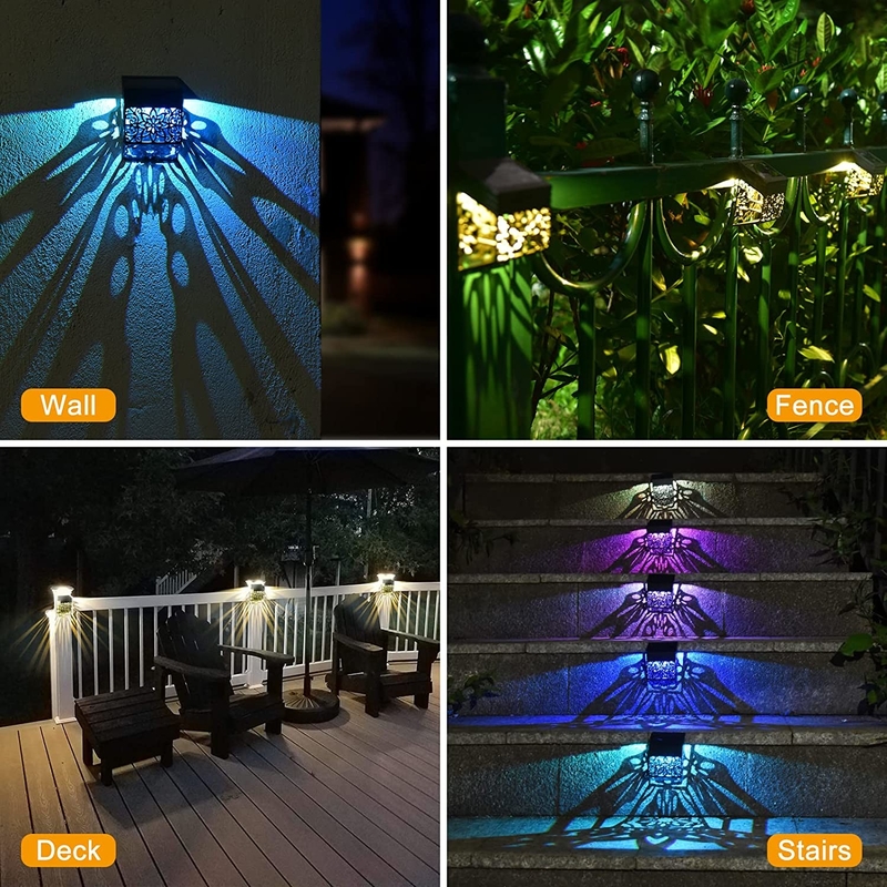 태양광으로 작동하는 LED 정원 조명 단 결정적 실리콘 패널과 함께 따뜻한 / 냉정한 흰색 / RGB