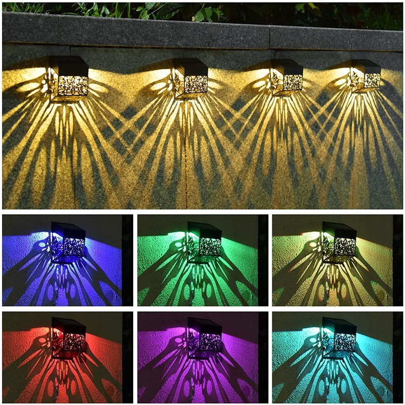 태양광으로 작동하는 LED 정원 조명 단 결정적 실리콘 패널과 함께 따뜻한 / 냉정한 흰색 / RGB