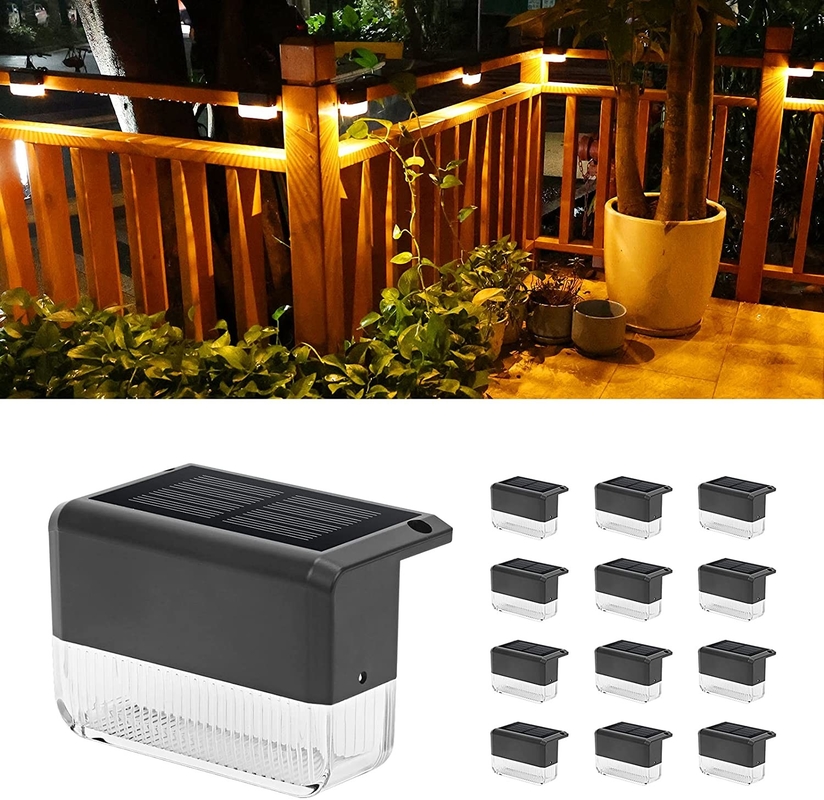 태양광으로 작동하는 벽 조명 덥고 흰색 RGB LED 조명을 위해 테르너리 리?? 배터리로 구성