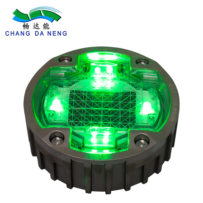 알루미늄 합금 태양 전지 도로 스터드 LED 라이트 재충전 배터리 1.2V/600mAh MSDS