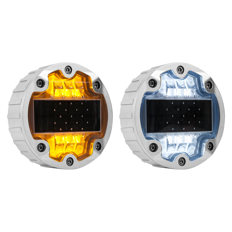 6 Led Beads 태양광 도로 옆 표시기 수명 ≥50000h 143*53mm 장기 투자용