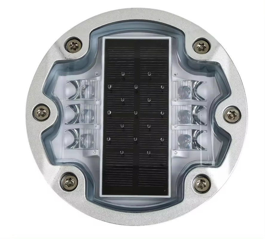 6 Led Beads 태양광 도로 옆 표시기 수명 ≥50000h 143*53mm 장기 투자용