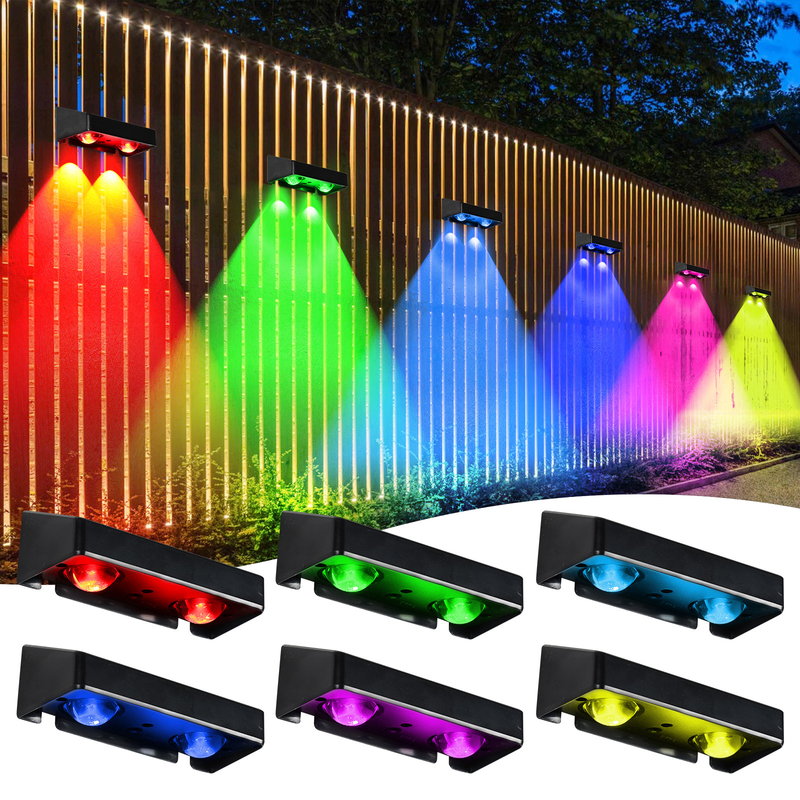 IP65 방수 200g RGB LED 라이트 가든 콘스탄트 밝고 RGB 호흡 모드