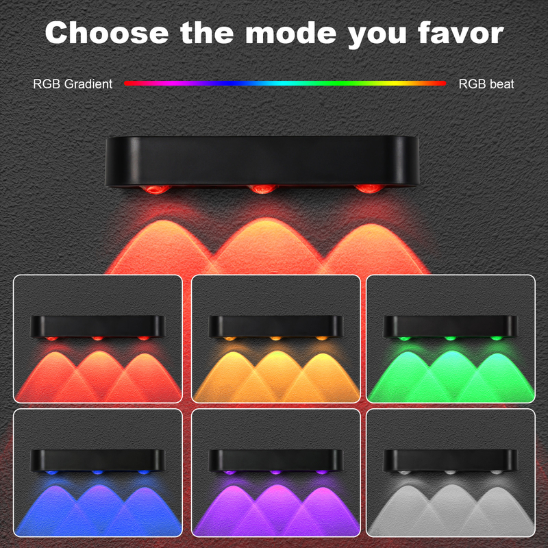 CDN-KF04E 태양 전력 RGB LED 조명 다재다능하고 에너지 절감 가능한 야외 조명
