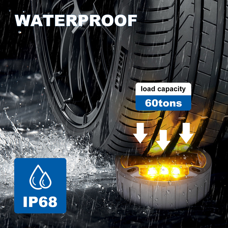 1150g 도로 안전 및 긴 작업 시간 ≥100h을 위한 LED 도로 표시 스티드