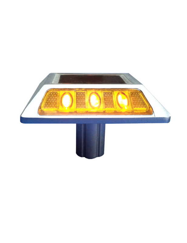 250g 태양 전력 플래싱 라이트 6 LED 및 플래시 또는 고정 모드 시각 거리 800 미터 LED 빛 소스