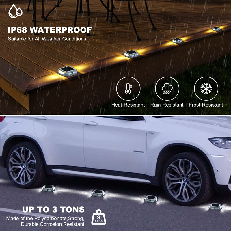 파란색/냉면 흰색 태양광 LED 조명 패키지 알루미늄 LED 조명 소스 IP68 방수 수준