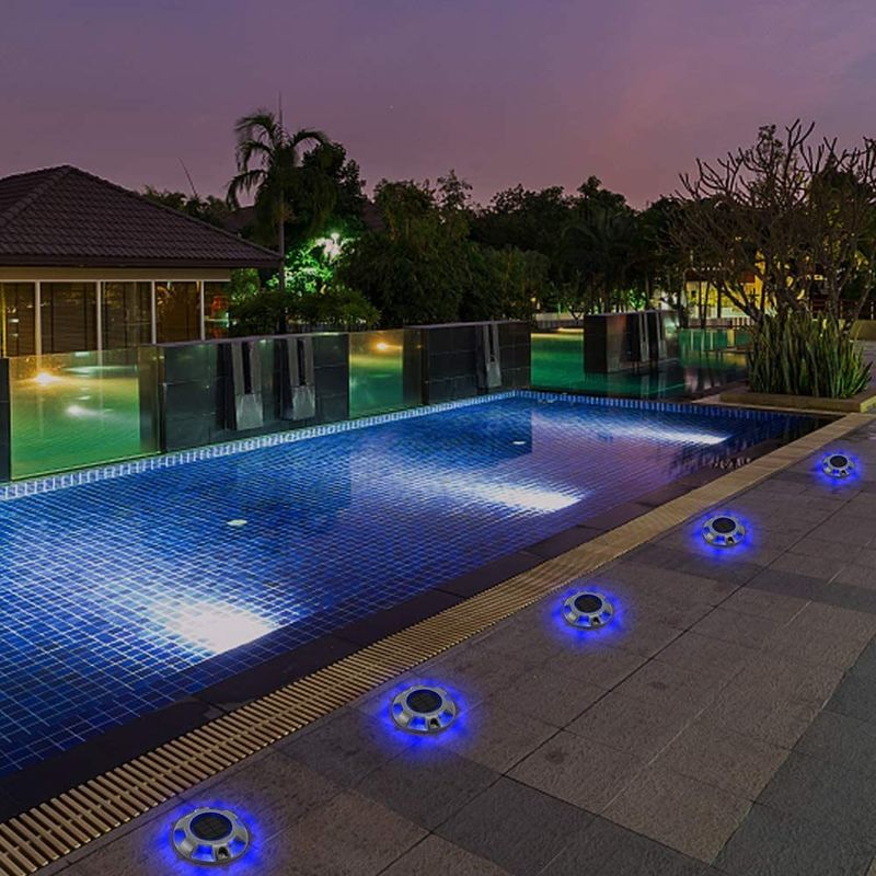 알루미늄 합금 태양 전지 도로 스탠 6000K 낮 빛 경고 IP67 방수 및 2 년 보증