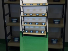 정원 태양 에너지는 울타리 빛 ABS PC 물질 5v 150 mah 태양 전지판을 강화했습니다